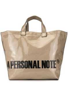 A PERSONAL NOTE 73 сумка-тоут с логотипом