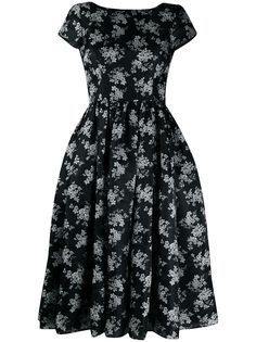 Dolce & Gabbana платье миди с цветочным принтом