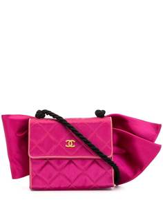 Chanel Pre-Owned сумка на плечо с бантом
