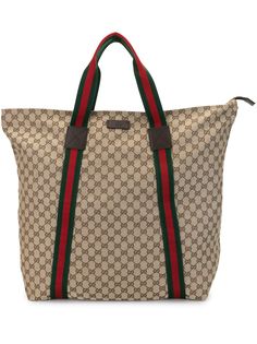 Gucci Pre-Owned сумка-тоут Shelly line Jumbo XL с монограммой GG