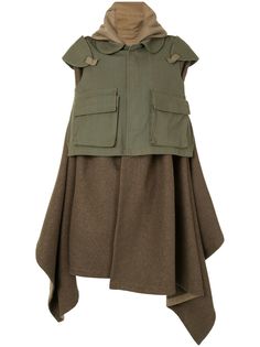 Comme Des Garçons Pre-Owned пальто в стиле милитари