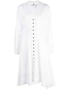 Proenza Schouler White Label платье с пышными рукавами и вырезом