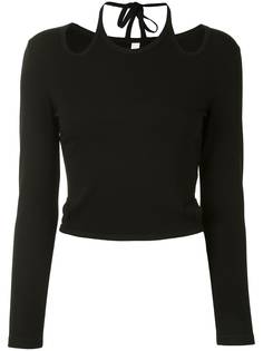 Dion Lee топ с вырезами