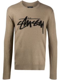 Stussy свитер с логотипом