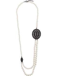 Chanel Pre-Owned декорированное колье