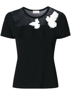 RedValentino футболка с вышивкой