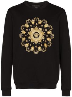 Versace свитер с логотипом Medusa
