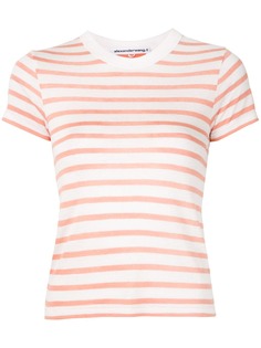 T By Alexander Wang футболка в полоску