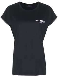 Balmain футболка оверсайз с логотипом