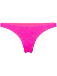 Frankies Bikinis плавки-стринги Anna с английской вышивкой