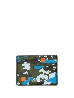 Burberry картхолдер с камуфляжным принтом