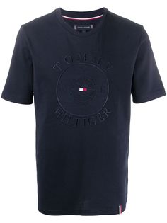 Tommy Hilfiger футболка с вышитым логотипом