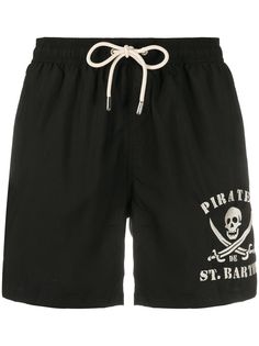 Mc2 Saint Barth плавки-шорты с вышивкой Pirates