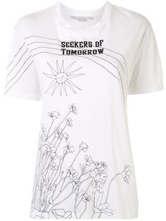 Stella McCartney футболка с принтом Seekers of Tomorrow
