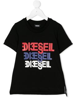 Diesel Kids футболка Tsury с логотипом