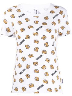 Moschino футболка с логотипом