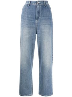 Carhartt WIP укороченные джинсы широкого кроя с завышенной талией