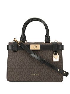 Michael Kors маленькая сумка-тоут Tatiana с монограммой