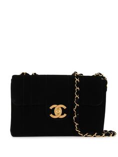 Chanel Pre-Owned сумка на плечо 1995-го года Jumbo XL с ремнем-цепочкой
