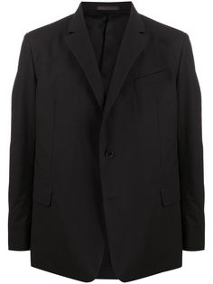Valentino однобортный пиджак с заостренными лацканами