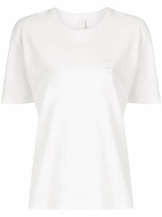 Dion Lee футболка с короткими рукавами и декоративной строчкой