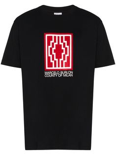 MARCELO BURLON COUNTY OF MILAN футболка с принтом