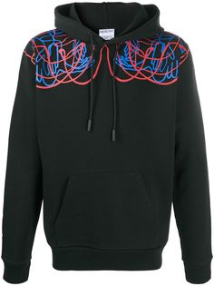 MARCELO BURLON COUNTY OF MILAN Handsfaces print hoodie