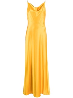 Lauren Ralph Lauren вечернее платье-трапеция с воротником-хомут