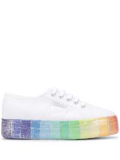 Superga кроссовки на платформе