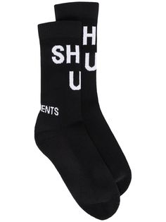 Vetements носки с логотипом
