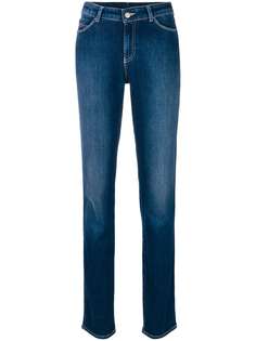 Emporio Armani зауженные джинсы с выбеленным эффектом