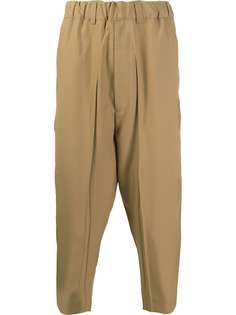 Issey Miyake Men loose-fit pleated tapered trousers