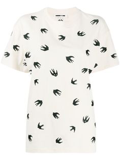 McQ Alexander McQueen bird print T-shirt