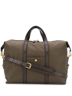 Mismo canvas top zip holdall