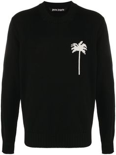 Palm Angels Palms intarsia jumper