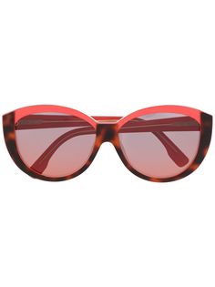 Fendi Eyewear солнцезащитные очки в круглой оправе