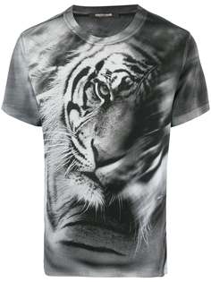 Roberto Cavalli футболка с принтом Heritage Tiger