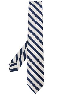 Barba галстук в диагональную полоску