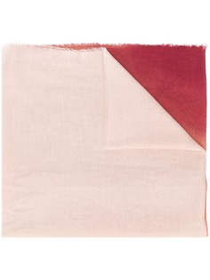 Faliero Sarti шарф с бахромой в стиле колор-блок