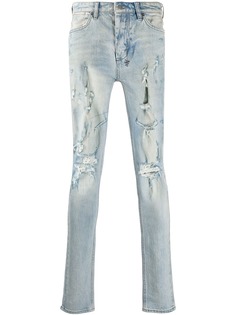 Ksubi джинсы Van Winkle с эффектом потертости