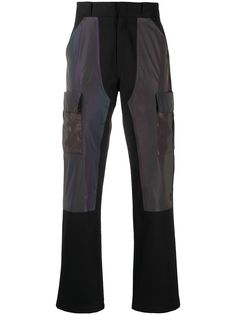 MARCELO BURLON COUNTY OF MILAN брюки карго прямого кроя