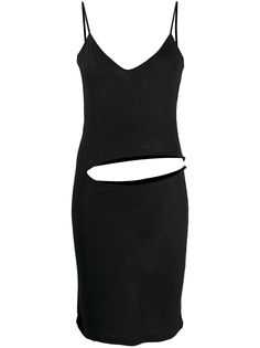 Ann Demeulemeester платье с вырезом на талии