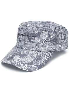 White Mountaineering paisley print cap