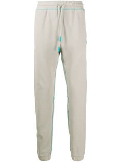 MARCELO BURLON COUNTY OF MILAN contrast stitch track pants