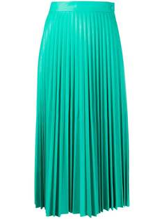 MM6 Maison Margiela pleated midi skirt