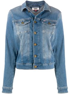 Tommy Jeans джинсовая куртка с эффектом потертости