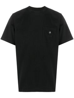 Stussy футболка с вышитым логотипом