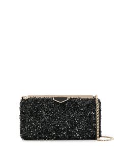 Jimmy Choo клатч Ellipse с пайетками