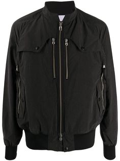 White Mountaineering zipped bomber jacket