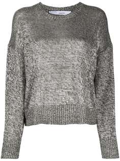 IRO slouchy round neck jumper